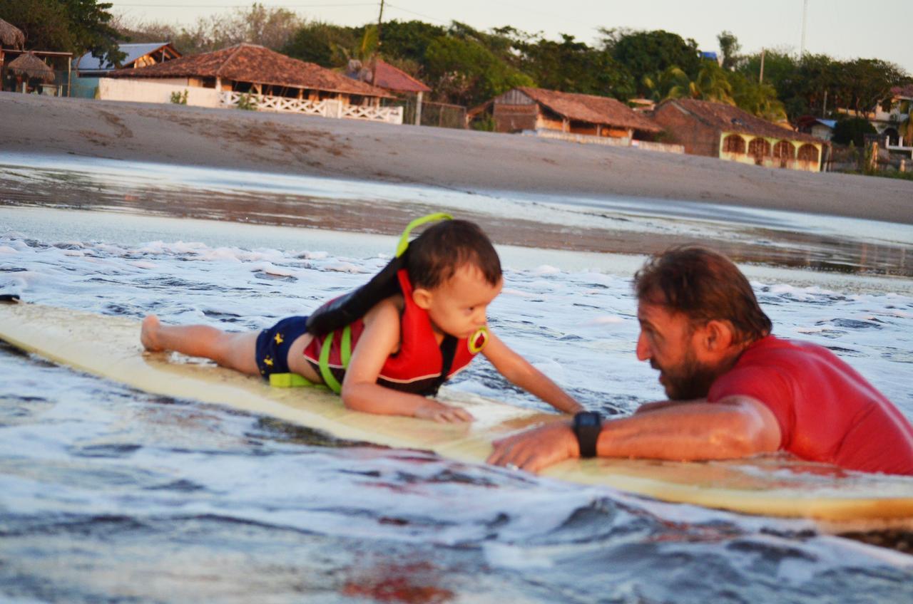 Sirena Surf Lodge Miramar Nicaragua 外观 照片